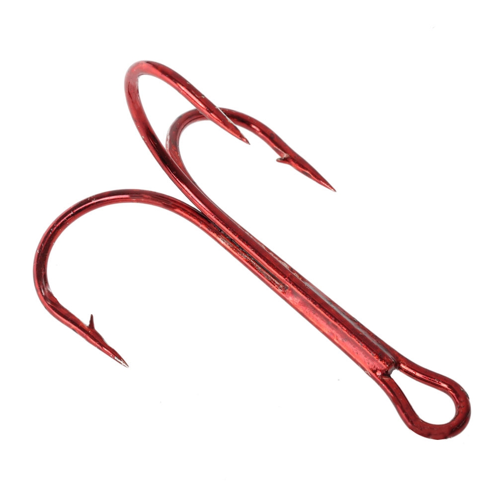 Sea Harvester XL Mullet Snagging Treble Hook 12/0 Red Single