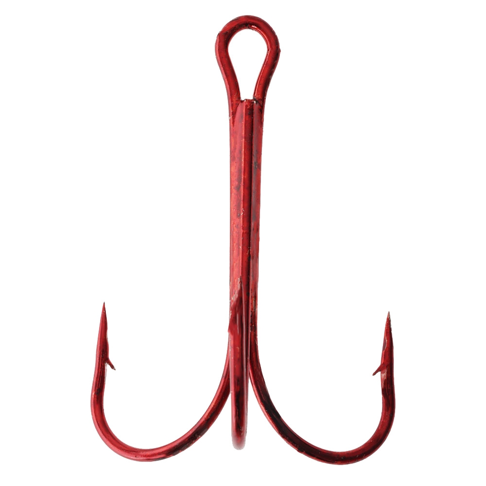 Sea Harvester XL Mullet Snagging Treble Hook 12/0 Red Single