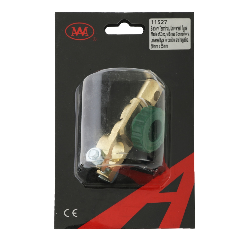 AAA Universal Battery Terminal Clamp with ON/OFF Isolating Switch 80x35mm