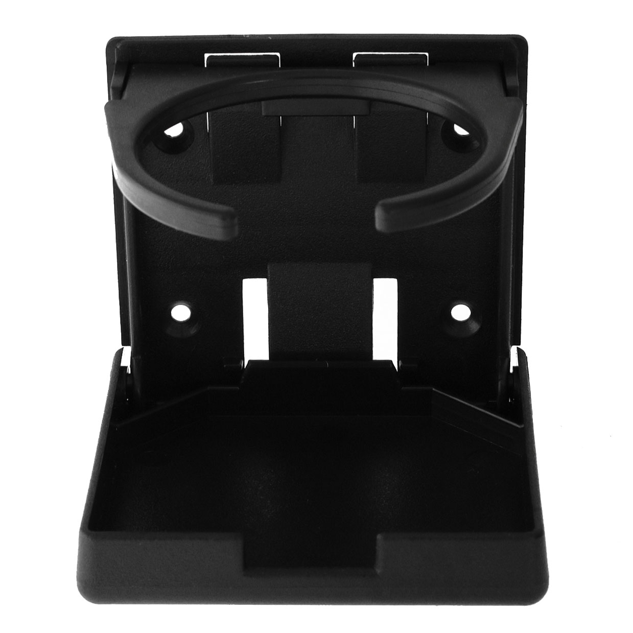 Heavy-Duty Plastic Drink Holder Black