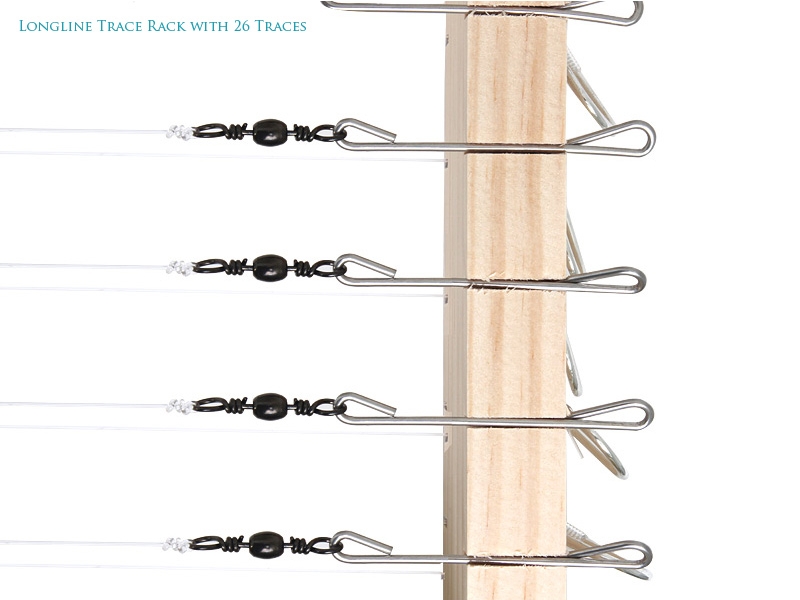 Nacsan Wooden Longline Traceboard with 26 Traces