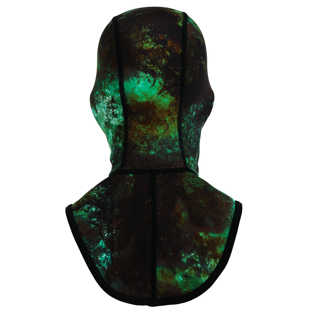 Aropec Spearfishing Dive Hood Camo Green L