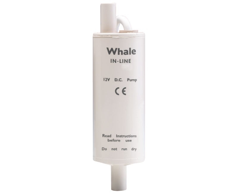 Whale In-line Electric Pump - 13.2l/m 12V