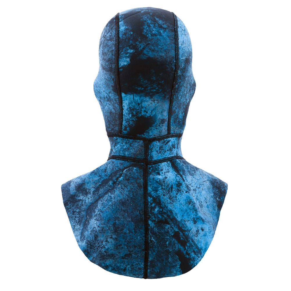 Aropec Spearfishing Dive Hood Camo Blue 1.5mm M