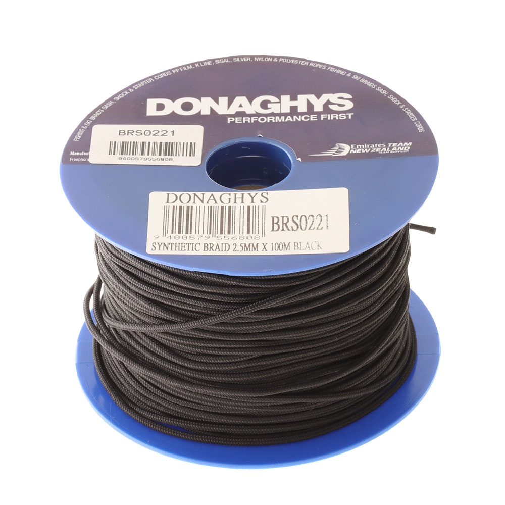 Donaghys 16 Plait Smooth Polyester Braid - Per Metre
