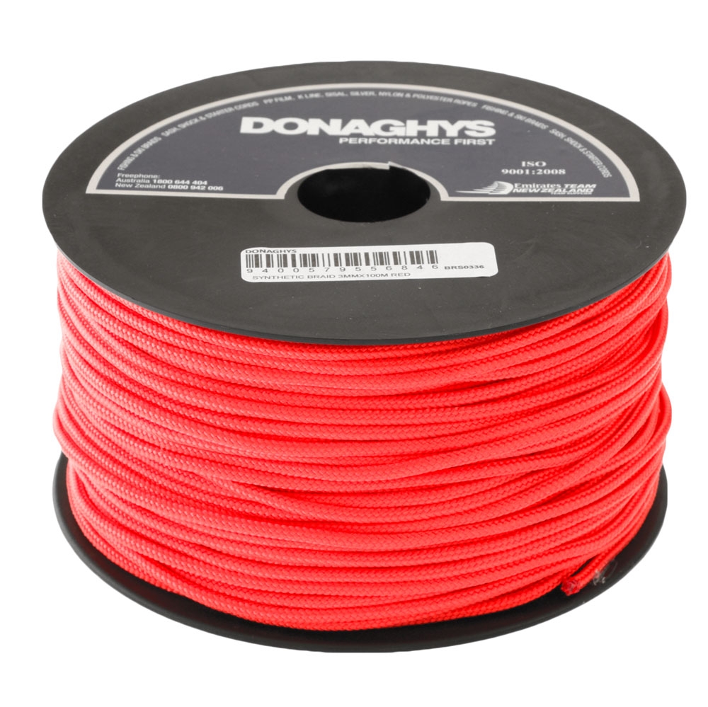 Donaghys 16 Plait Smooth Polyester Braid - Per Metre