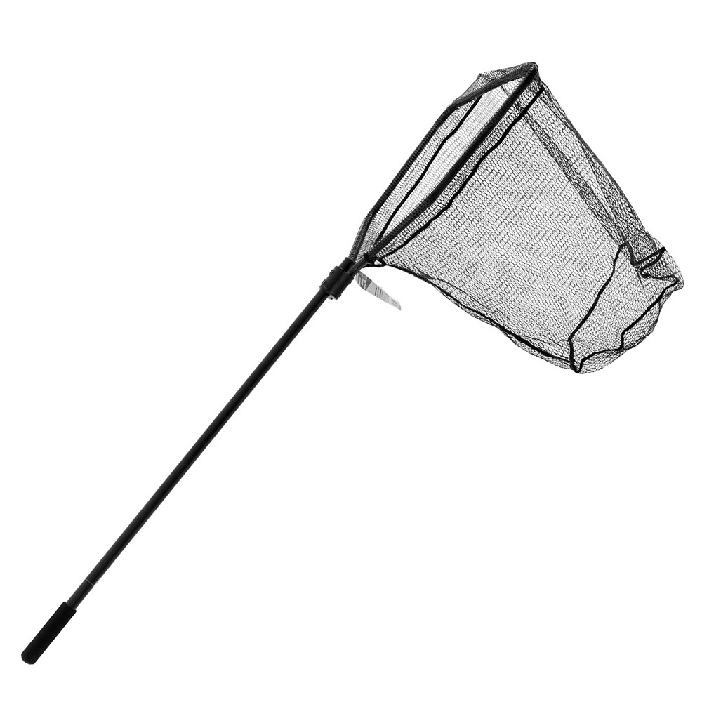 Jarvis Walker Deluxe Retractable Rubber Boat Landing Net 120-180cm with 50x60cm Frame