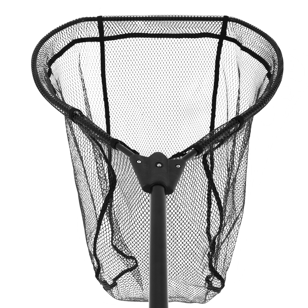 Jarvis Walker Deluxe Retractable Rubber Boat Landing Net 120-180cm with 43x57cm Frame