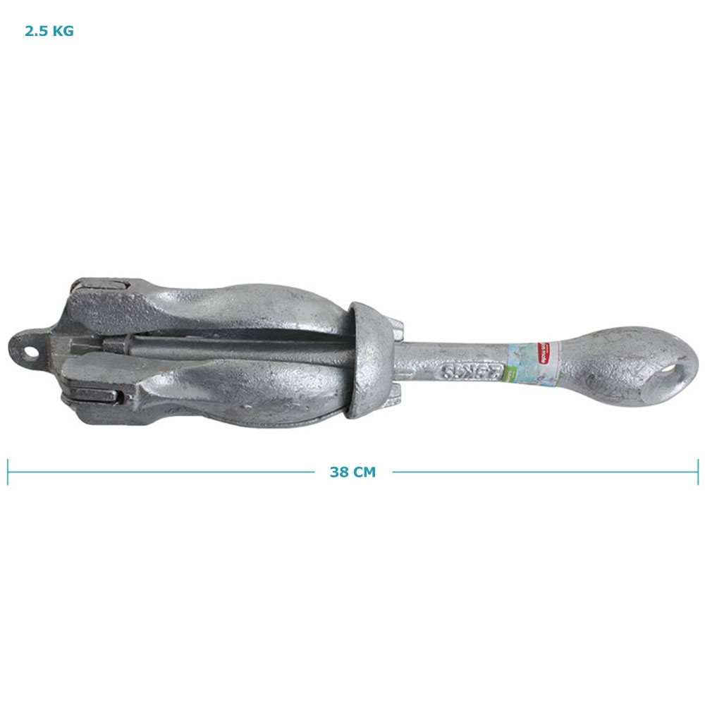 Galvanised Collapsible Grapnel Anchor