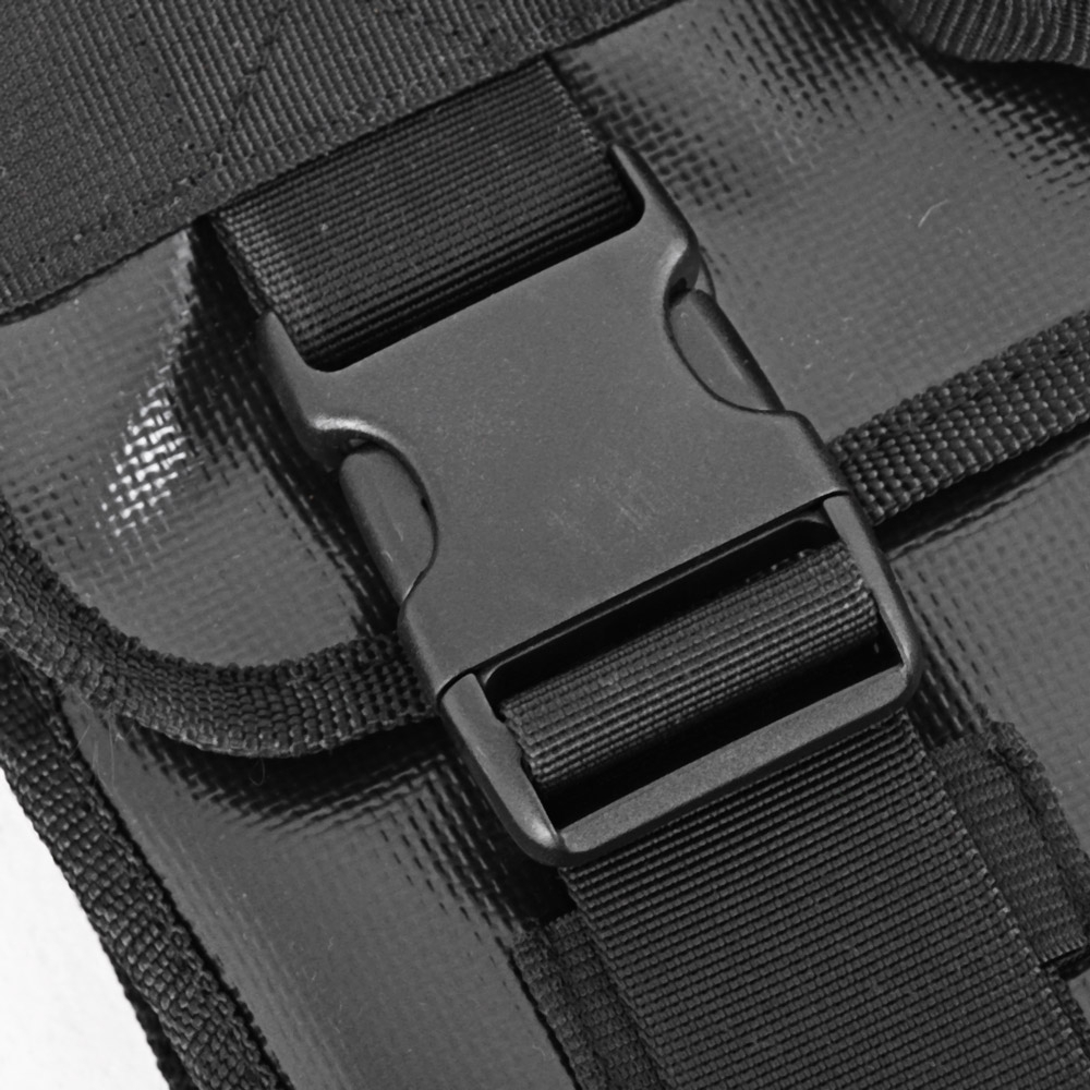 Zeets Stickbait and Popper Roll Up Tackle Bag with Velcro Removable Self Draining Pockets