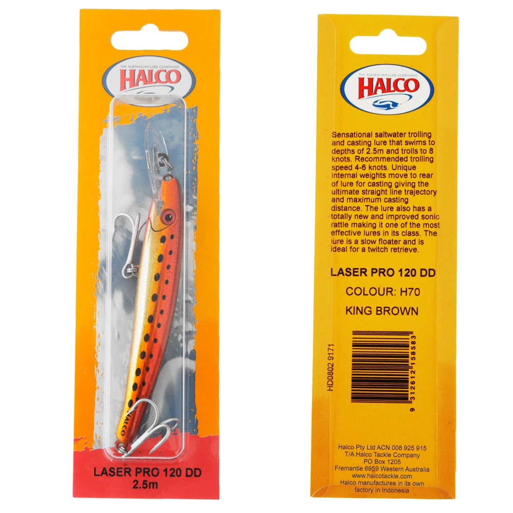 Halco Laser Pro 120 Trolling Lure 118mm 20g
