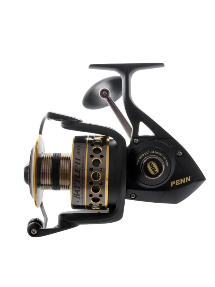 penn battle ii 8000 spinning reel convertible Wrath The PENN Wrath II was built around an affordable platform while emphasizing the legendary PENN durability youve come to know PENN Battle II 3000-8000 Saltwater