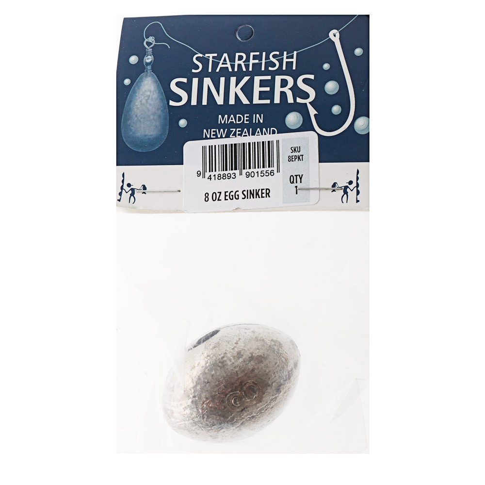 Starfish Egg Sinkers 8oz Qty 1