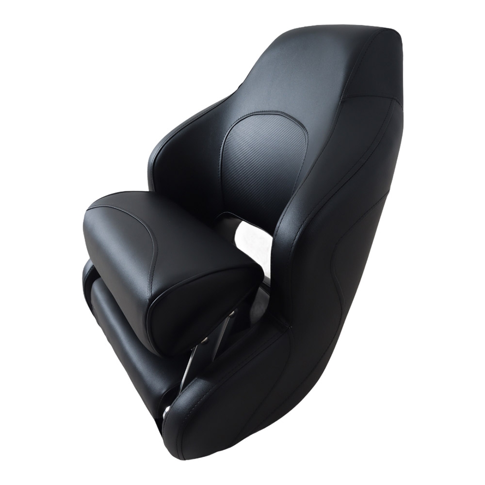Hi-Tech Bolster Elite Helm Seat Black/Black Kevlar