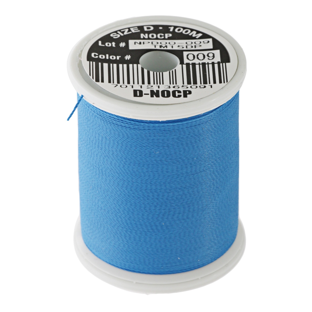 Fuji Poly D Grade Rod Binding Thread 100m Royal Blue