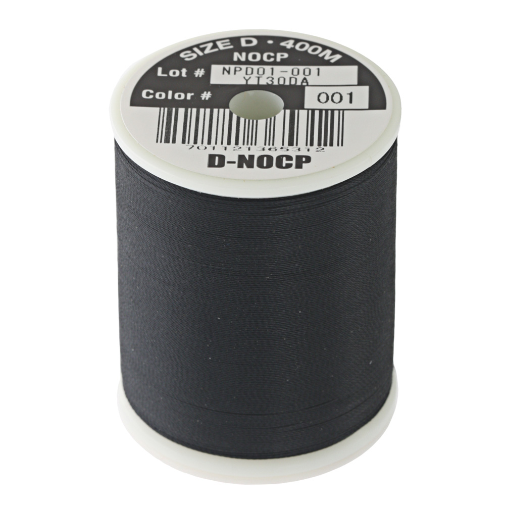 Fuji Poly D Grade Rod Binding Thread 400m Black