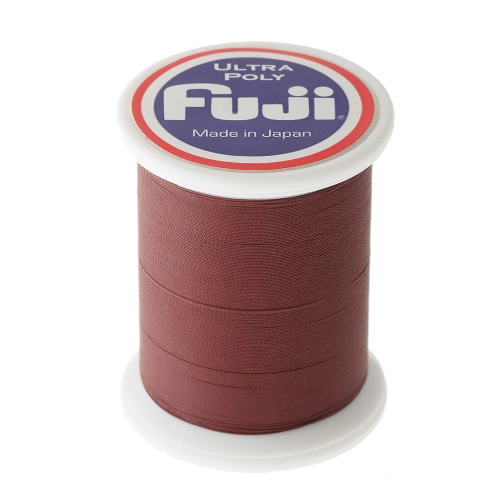 Fuji Poly A Grade Rod Binding Thread 100m Dark Brown