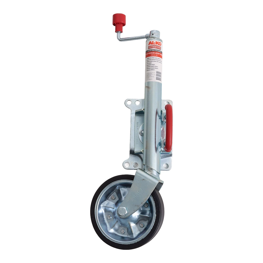 AL-KO Galvanised Jockey Wheel with Swivel Bracket 200mm AL-KO Galvanised Jockey Wheel with Swivel Bracket 200mm