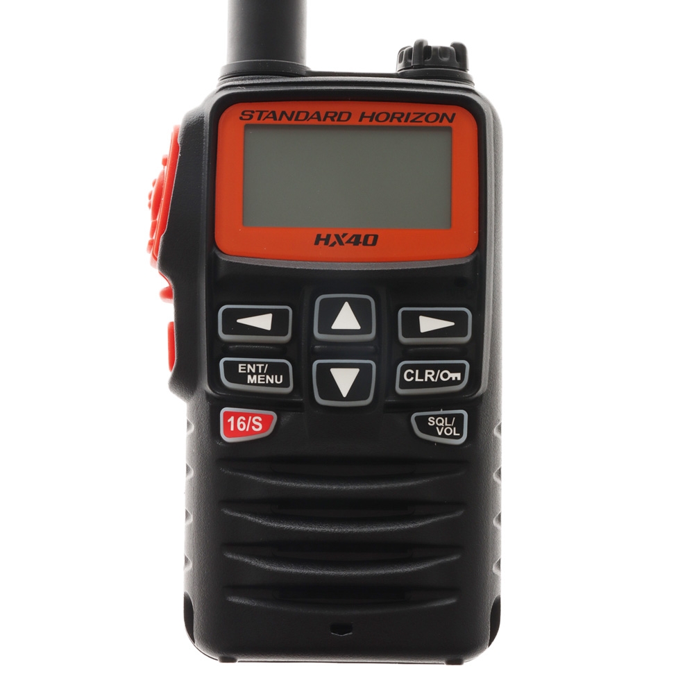 Standard Horizon HX40 Ultra Compact Handheld VHF Radio 6W