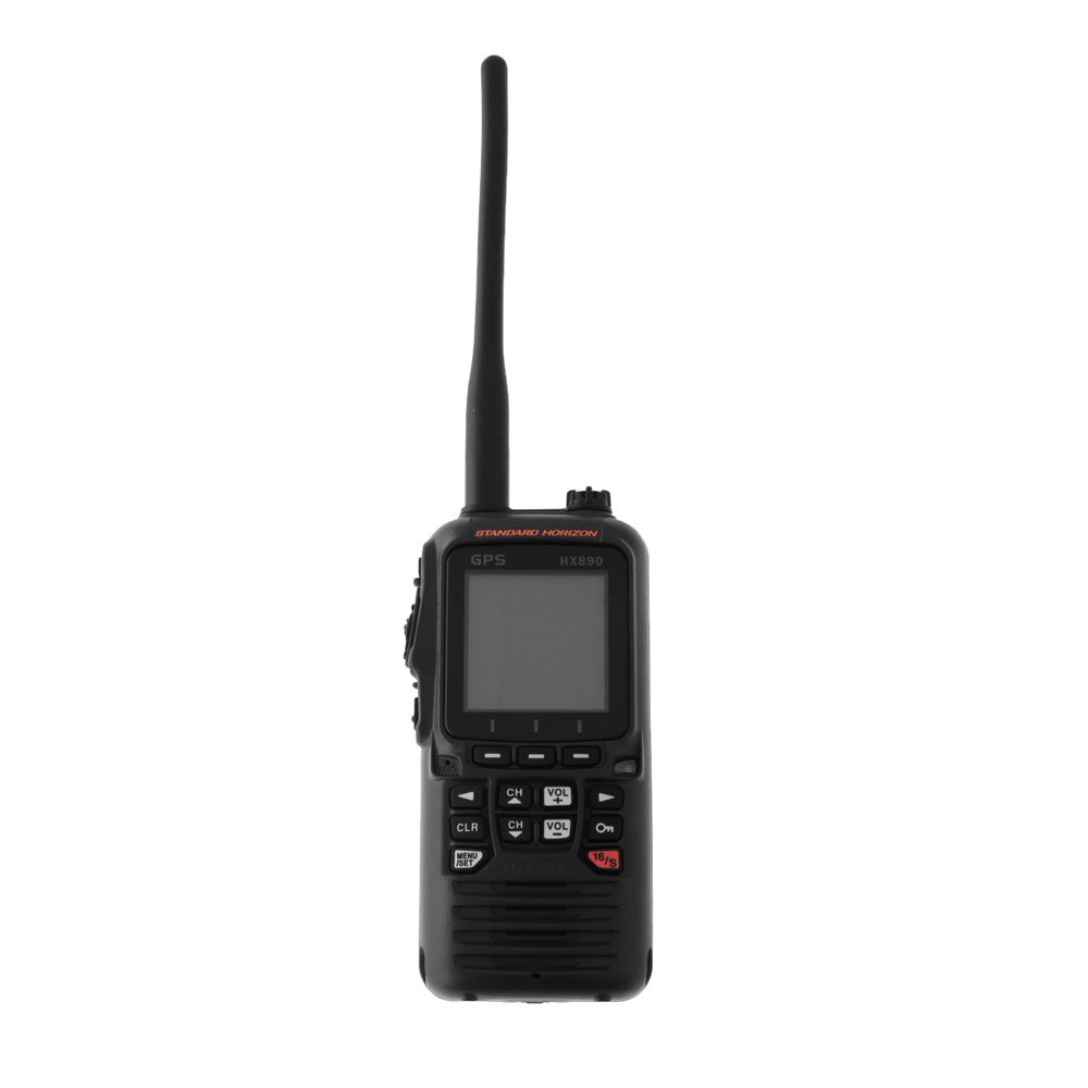 Standard Horizon HX890 Class H Floating DSC Handheld VHF/GPS Radio Navy Blue