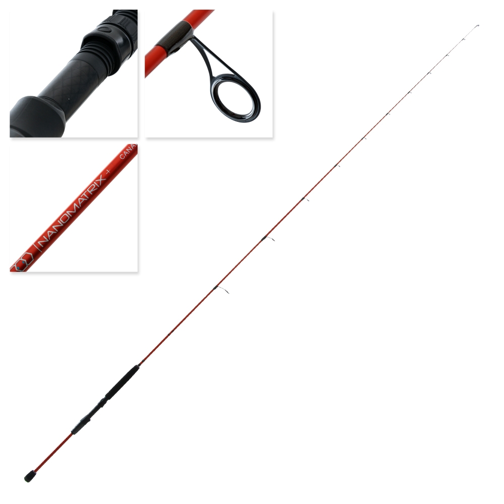 Okuma Nano Matrix Plus Light Canal Spinning Rod 8ft 3in 3-6kg 2pc