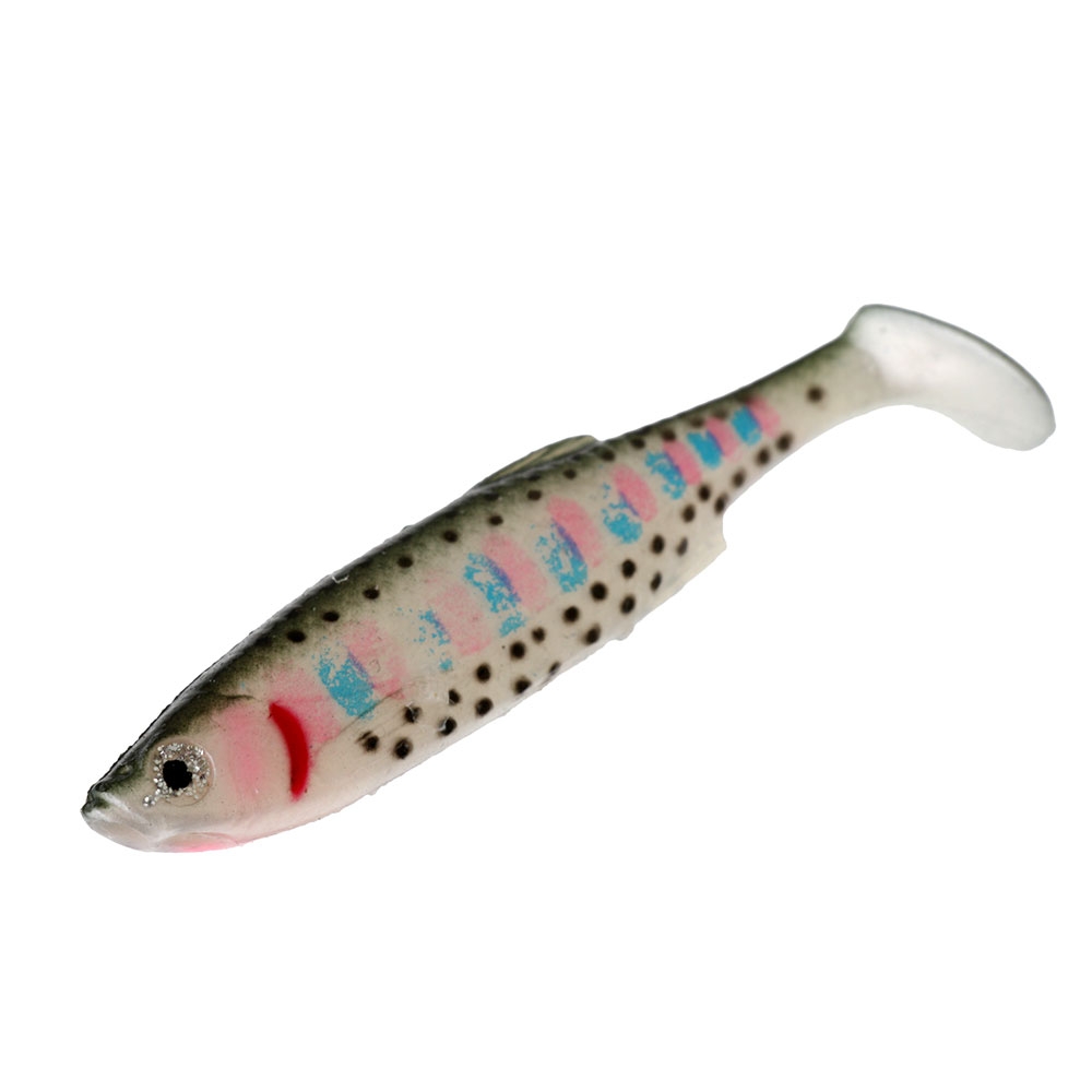 Savage Gear LB 3D Bleak Paddle Tail Softbait 8cm Rainbow Smolt Qty 5
