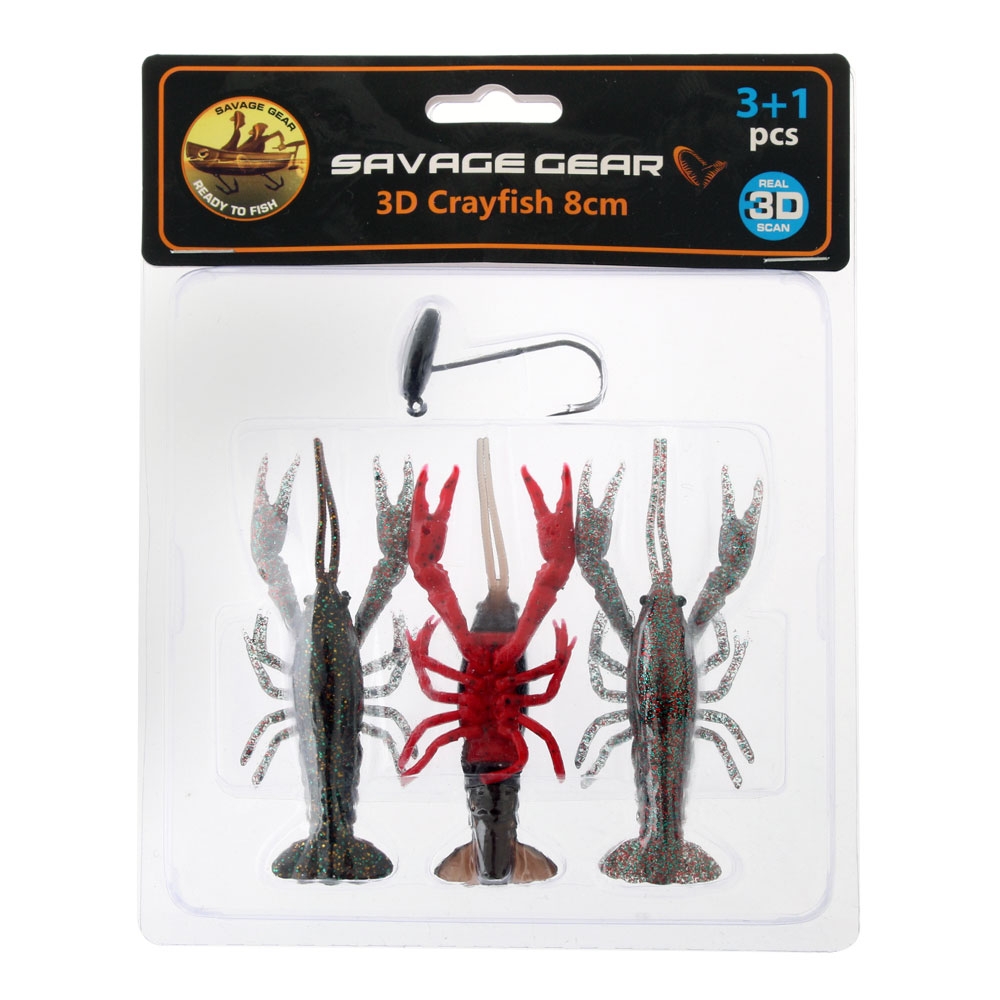 Savage Gear 3D Crayfish Kit 8cm