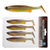 Savage Gear Fat T-Tail Minnow Soft Bait 13cm Green Pearl Silver