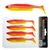 Savage Gear Fat T-Tail Minnow Soft Bait 13cm Fluoro Yellow