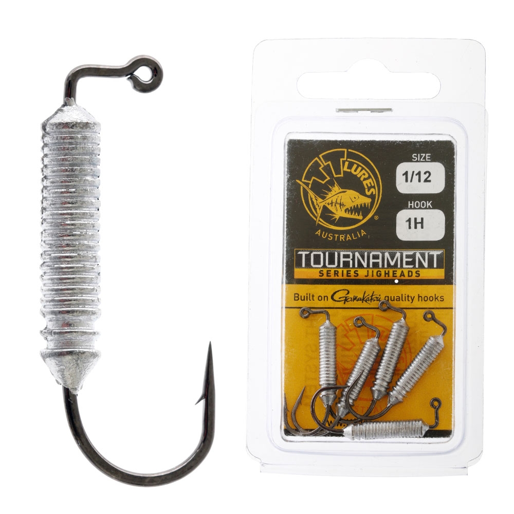 TT Lures Hidden Weight System Jig Heads #1H 1/12oz Qty 5