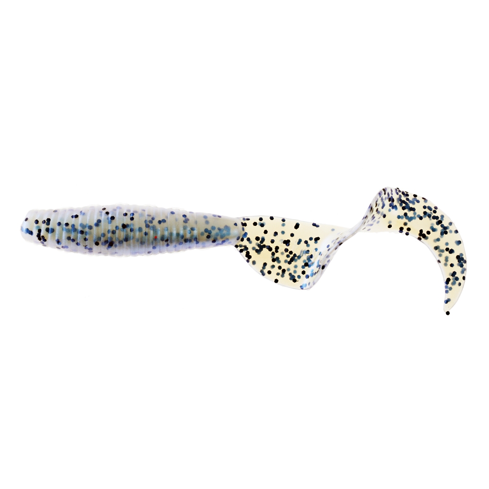 Berkley PowerBait Power Grub Soft Bait 12cm Blue Pearl Salt and Pepper