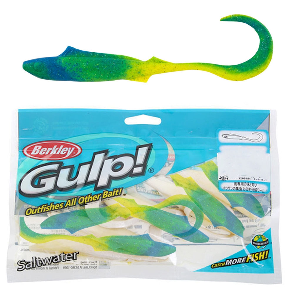 Berkley Gulp Nemesis Soft Bait 16.5cm Qty 5 Blue Fuze