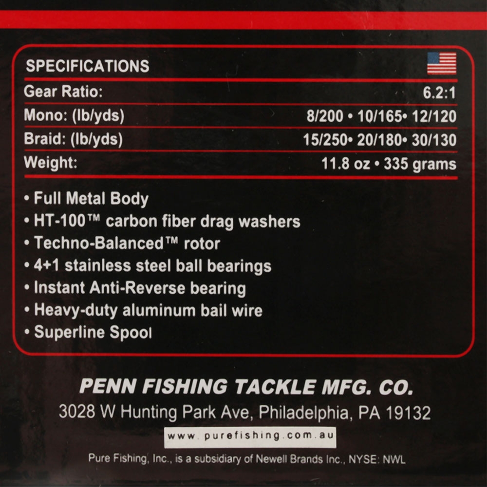 PENN Fierce III 3000 Spinning Reel