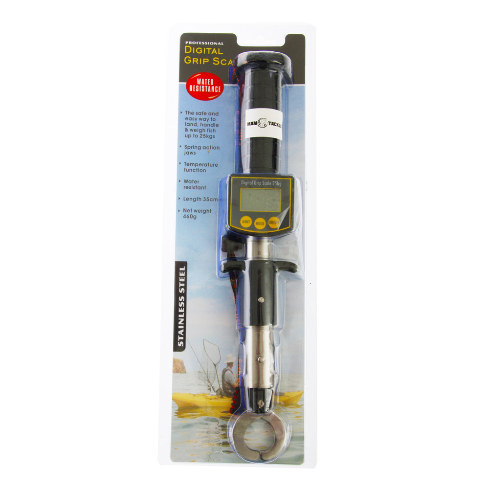 Lip Gripper with Waterproof Digital Scale 25kg