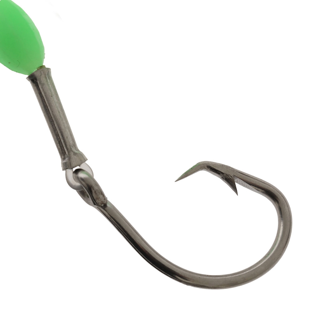 H2O Pro 3-Hook Electric Deep Drop Rig with Lumo Tubes and Beads 12/0