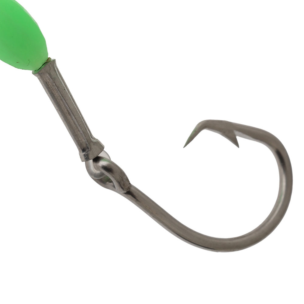 H2O Pro 3-Hook Electric Deep Drop Rig with Lumo Tubes and Beads 12/0