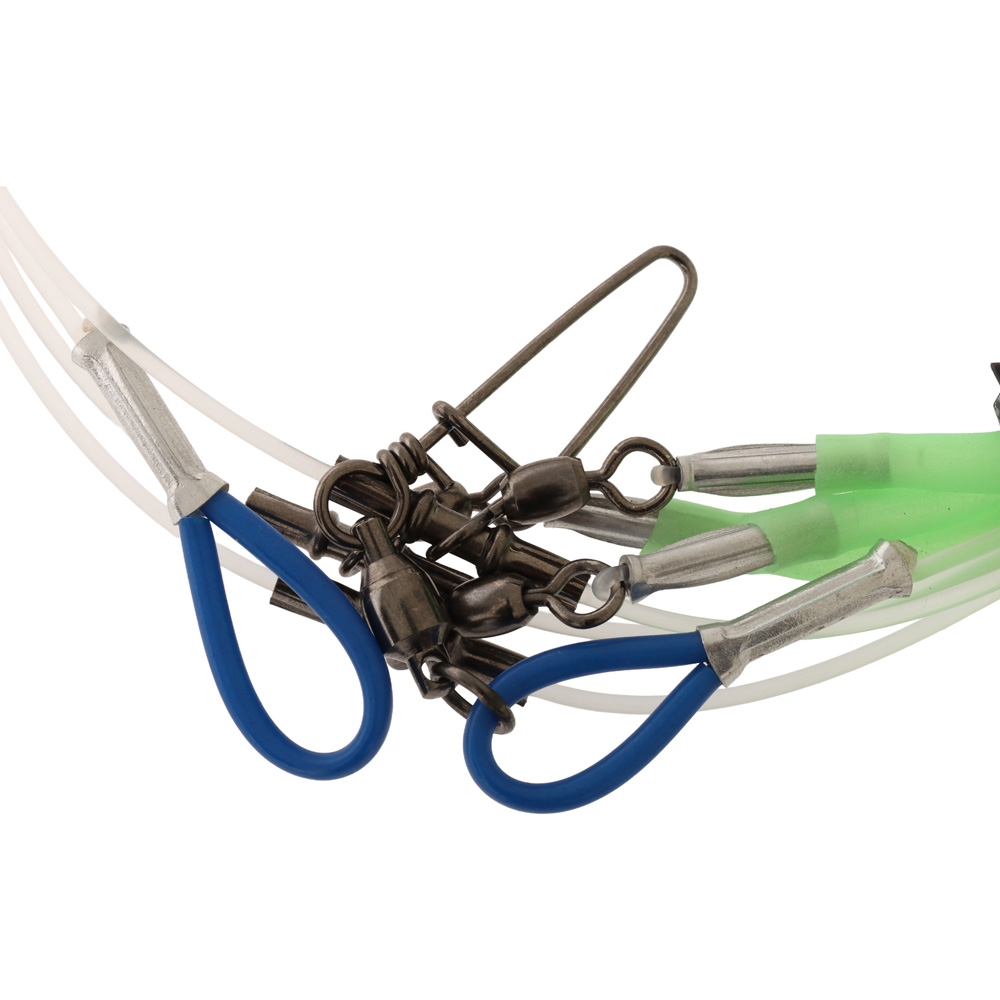 H2O Pro 3-Hook Electric Deep Drop Rig with Lumo Tubes and Beads 12/0