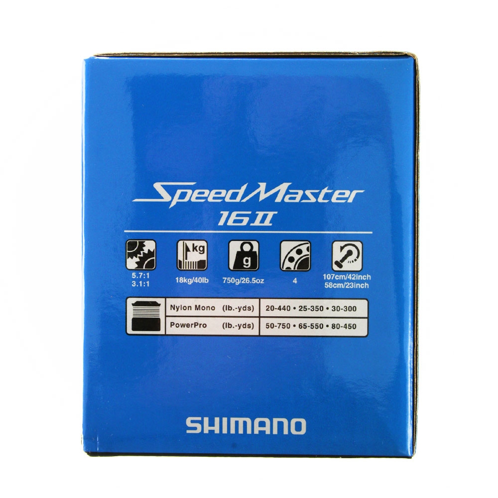Shimano SpeedMaster LD II 16 2-Speed Overhead Reel