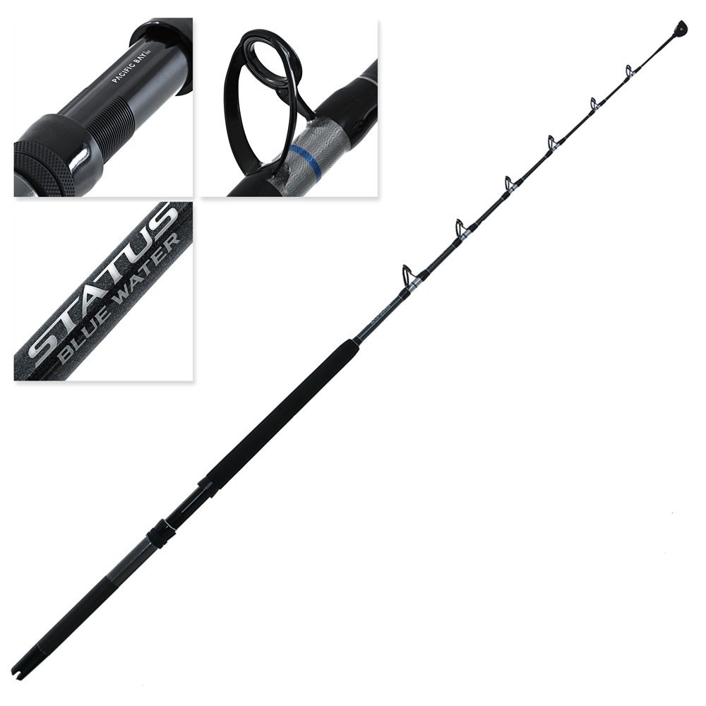 TiCA Gold 50W 2-Speed Shimano Status Blue Water Game Combo 5ft 6in 1pc