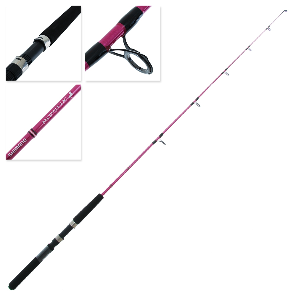 Shakespeare Bigwater Shimano Kidstix Girls Spin Kids Combo 5ft 5in 4-6kg 1pc Pink
