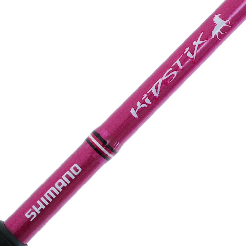 Shimano Kidstix Pink Spinning Rod 6ft 2-5kg 2pc