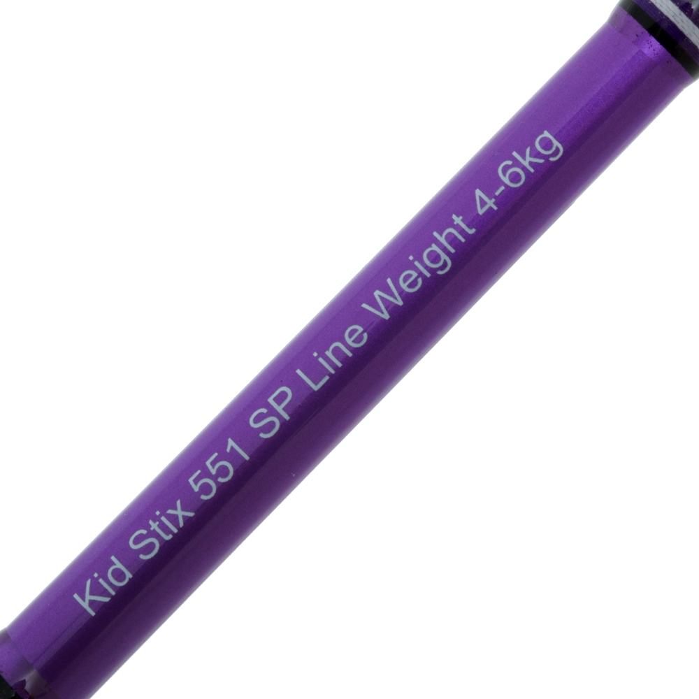 Shimano Kidstix Spinning Rod 5ft 5in 4-6kg 1pc Purple