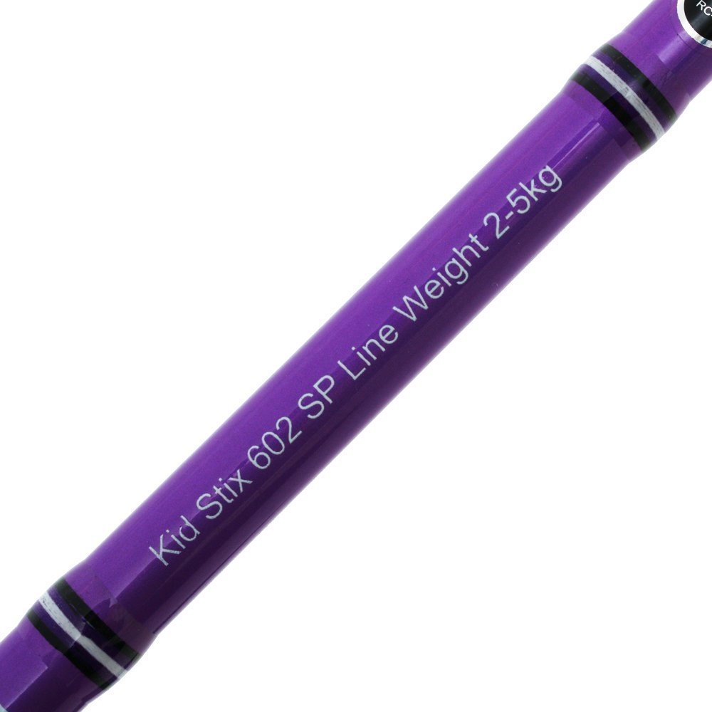 Shimano FX 4000 Kidstix Combo Purple Incl Line  6ft 2pc 5kg 2pc