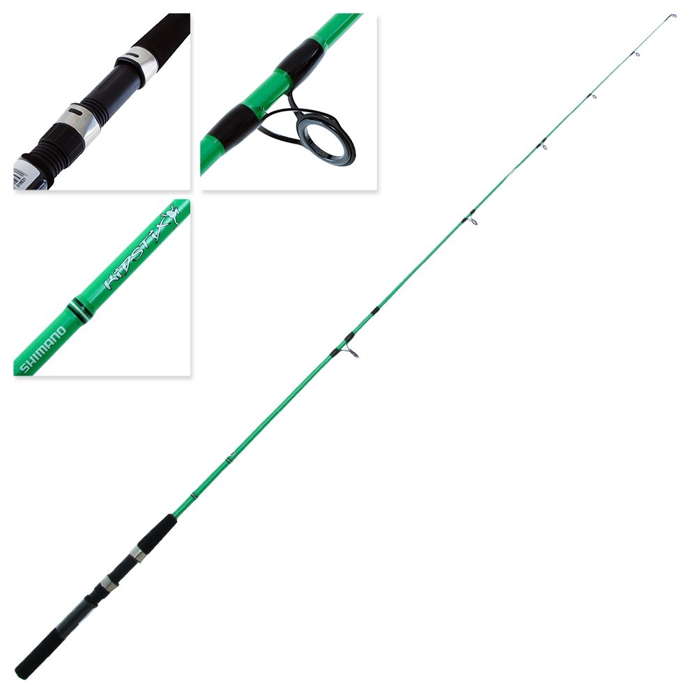 Shimano Hyperloop 6000 FB Kidstix Spinning Kids Combo Green 6ft 2-5kg 2pc