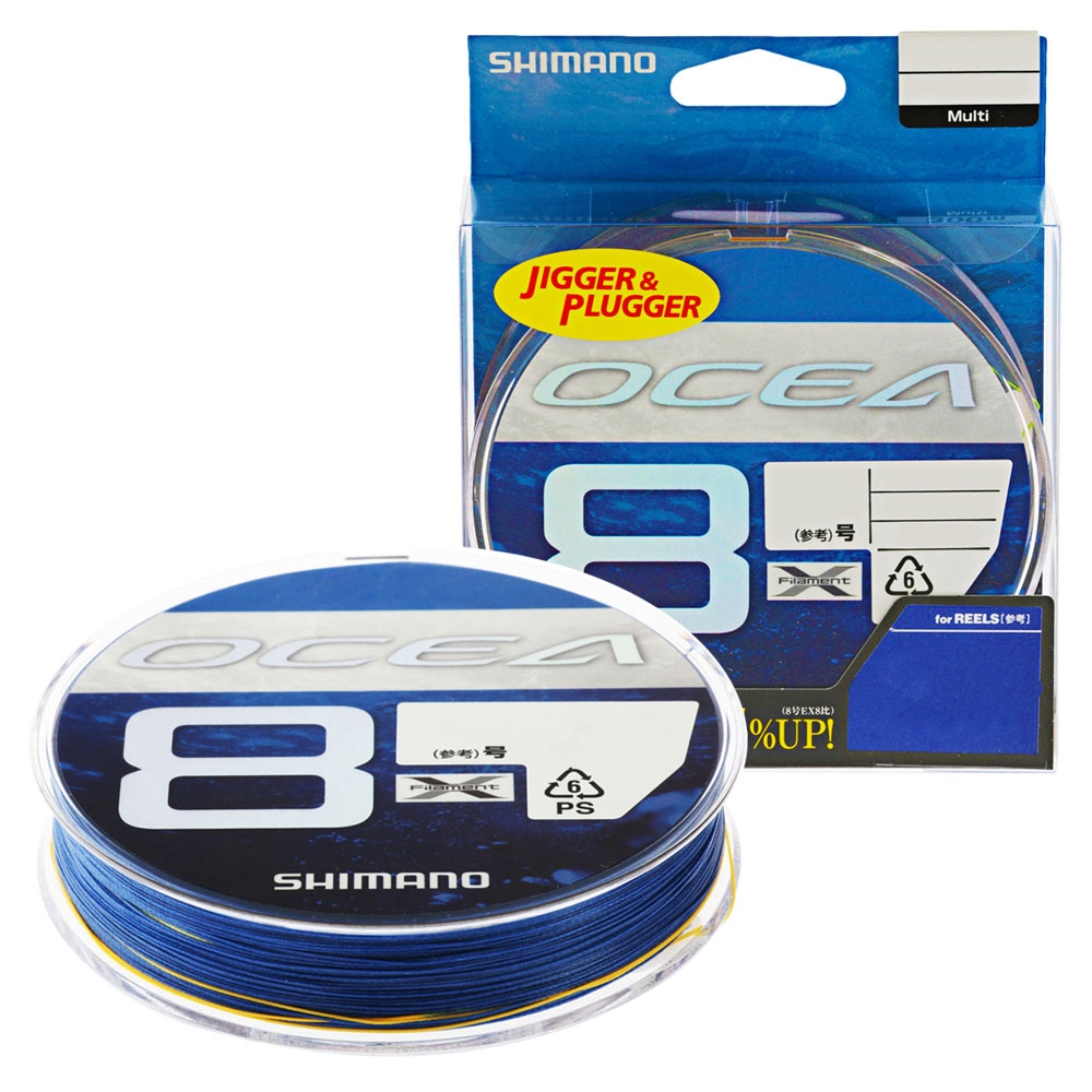 Shimano Ocea 8 Casting Braid SW Blue 300m PE8