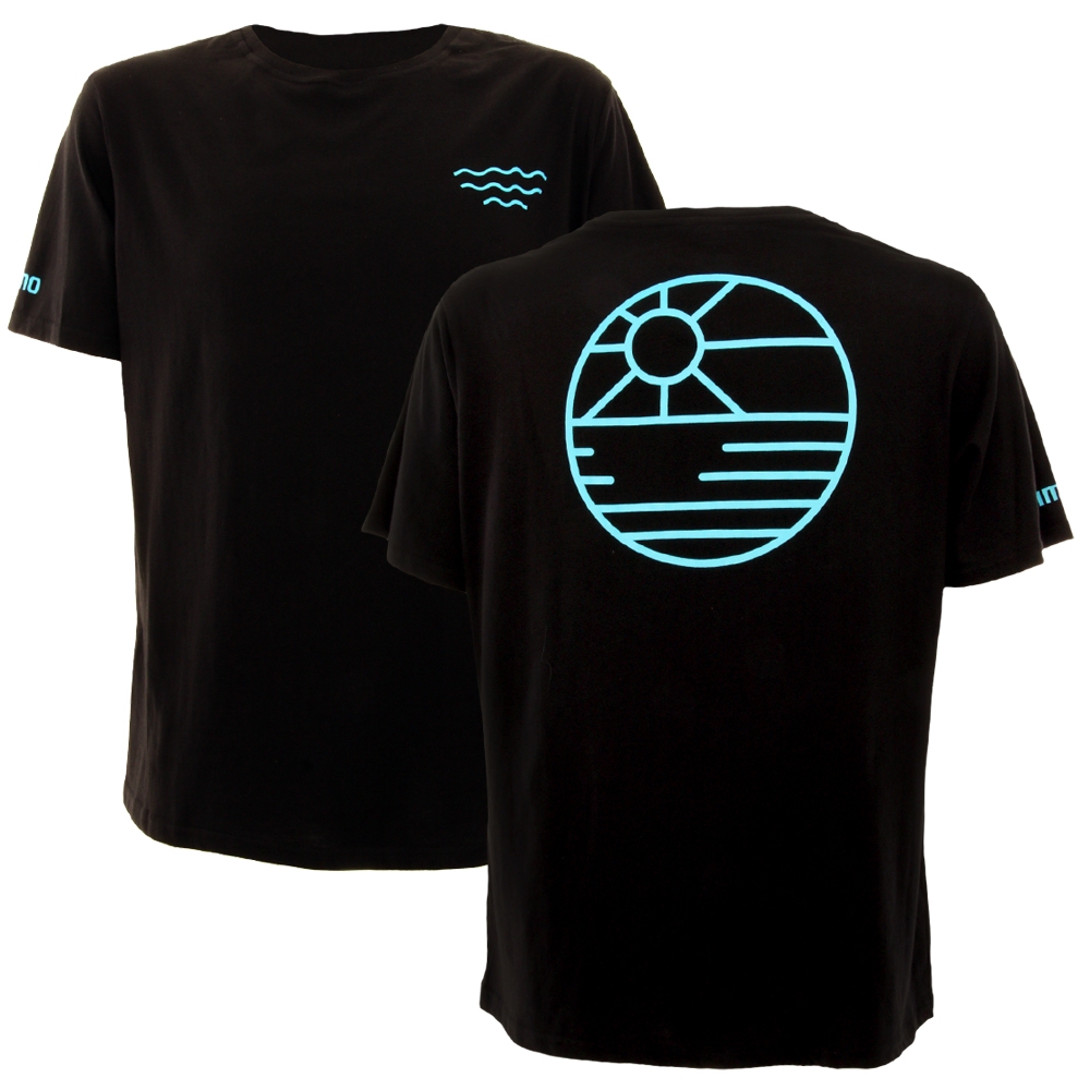 Shimano At Sea T-Shirt Black L