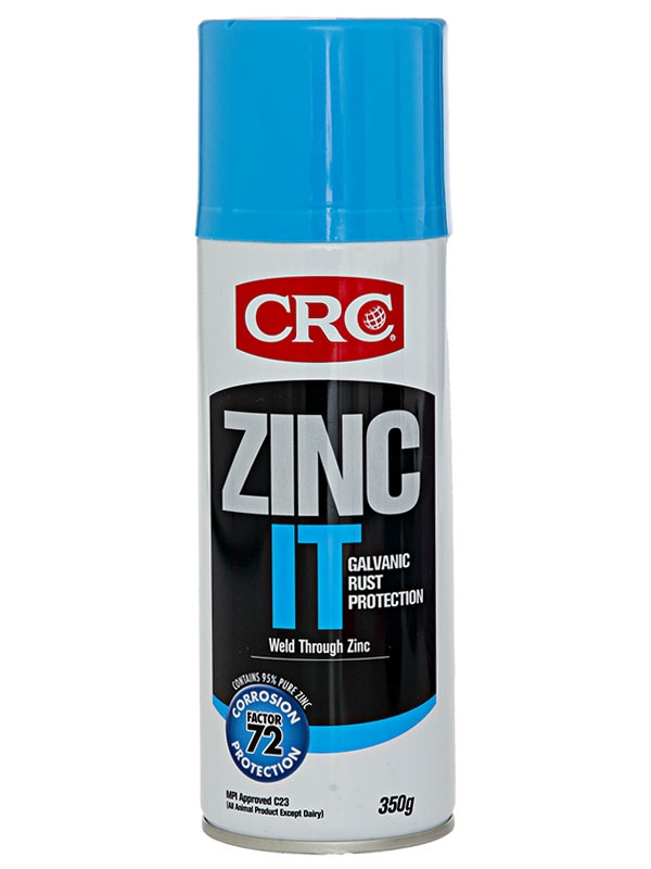 CRC Zinc It Galvanic Rust Protection Coating Aerosol 350g