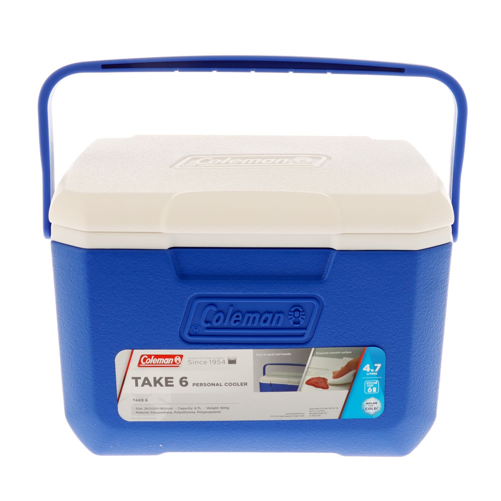 Coleman Take-6 Chilly Bin Cooler 5L Blue