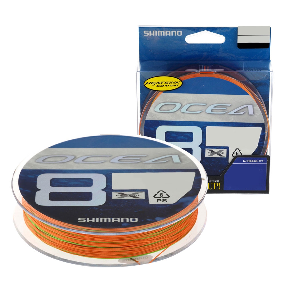 Buy Shimano Ocea 8 Jigging Braid Multicolour online at