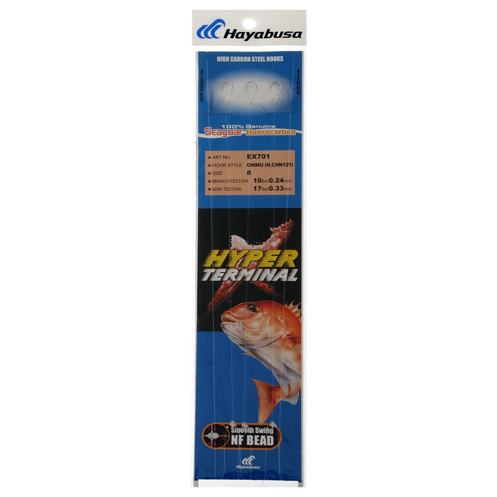 Hayabusa Hyper Terminal EX701 Sabiki Rig Size 8
